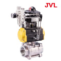 steam control cf8m 1000 wog  3 piece  Pneumatic ball valve